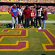 Members of Sean Taylor’s family gather to celebrate his jersey retirement.